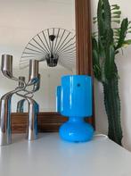 Vintage Ikea Lykta lamp glas blauw mushroom lamp, Huis en Inrichting, -, -, Ophalen of Verzenden, Vintage Ikea
