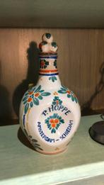 Plateel stopfles. P. Hoppe., Ophalen of Verzenden