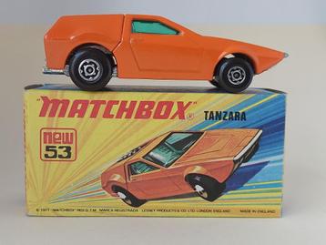 TANZARA MATCHBOX No53 UIT 1971ONBESPEELD MET DOOSJE,  O beschikbaar voor biedingen