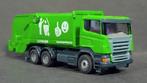 Scania Faun Vuilniswagen 1:87 H0 Siku Metal Pol, Ophalen of Verzenden, Zo goed als nieuw, Bus of Vrachtwagen, SIKU