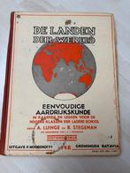 Oude Aardrijkskunde Atlas - De Landen der Wereld, Boeken, Atlassen en Landkaarten, Gelezen, Overige atlassen, Ophalen of Verzenden