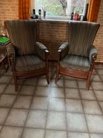 Twee Klassieke Fauteuils, Huis en Inrichting, Fauteuils, Ophalen, Gebruikt, Minder dan 75 cm, 50 tot 75 cm