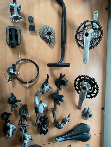Shimano MTB/ racefiets onderdelen beschikbaar voor biedingen