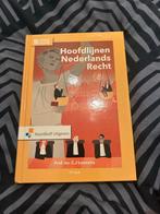 Hoofdlijnen Nederlands Recht - 12e druk, Ophalen of Verzenden, Gamma, Zo goed als nieuw, HBO