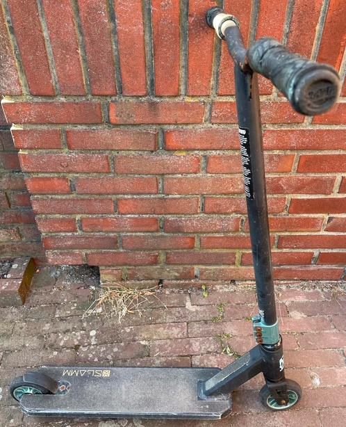 Slamm classic VII 7 stuntstep step sl 1011 zwart stunt slam, Fietsen en Brommers, Steps, Zo goed als nieuw, Gewone step, Ophalen of Verzenden