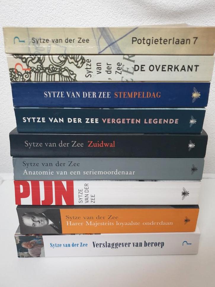 Sytze van der Zee - Boeken Collectie, Boeken, Overige Boeken, Gelezen, Ophalen of Verzenden