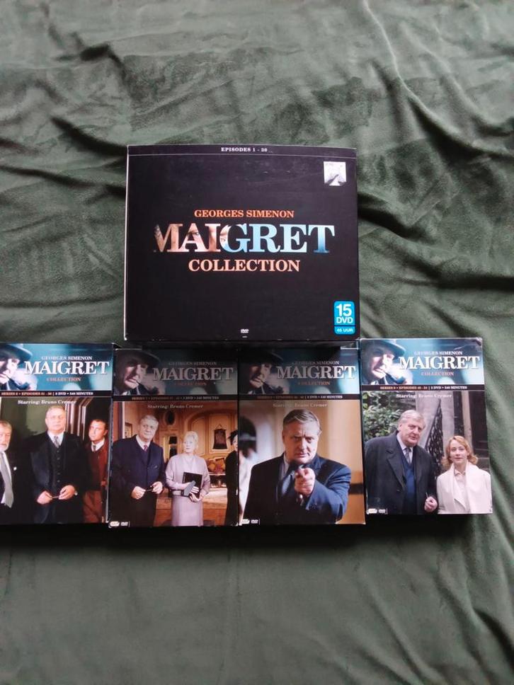 Maigret Collection - Complete Serie DVD Boxset, Cd's en Dvd's, Dvd's | Tv en Series, Zo goed als nieuw, Thriller, Boxset, Vanaf 12 jaar