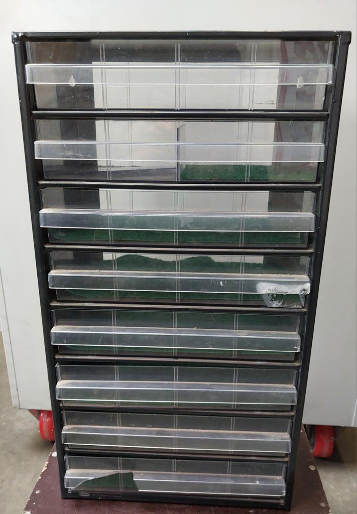 Ladekast met veel laden, Huis en Inrichting, Kasten | Ladekasten, Gebruikt, 100 tot 150 cm, Minder dan 50 cm, 25 tot 50 cm, Kunststof