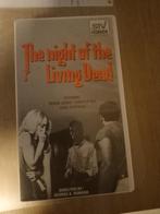Night of the Living Dead €7,00, Cd's en Dvd's, VHS | Film, Gebruikt, Ophalen of Verzenden, Horror, Vanaf 16 jaar