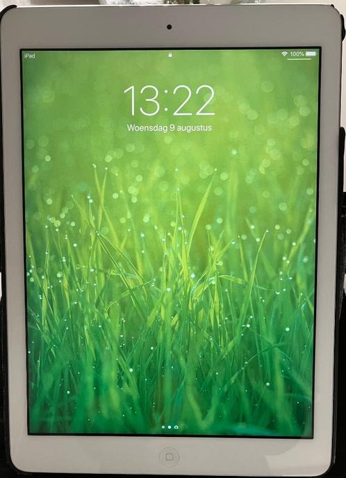 Apple iPad Air (16 GB, wit/zilver), Computers en Software, Apple iPads, Gebruikt, Apple iPad Air, Wi-Fi, 10 inch, 16 GB, Wit, Ophalen of Verzenden