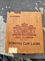 Sigaren doos oud kampen la donna, Verzenden, Gebruikt, Overige, Overige merken