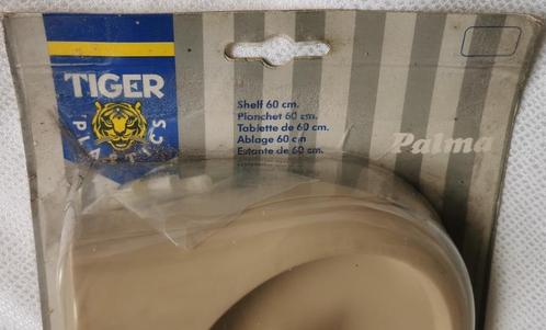 Tiger planchet badkamer - plank / shelf 60 cm beige - NIEUW, Huis en Inrichting, Badkamer | Badtextiel en Accessoires, Nieuw, Overige typen