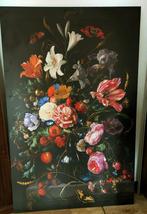 Grote Aluminium wanddecoratie Jan Davidz de Heem, Huis en Inrichting, Ophalen, Zo goed als nieuw