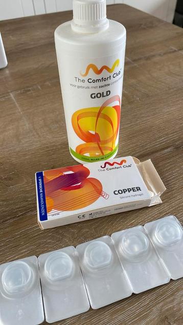 Contactlenzen nieuw incl vloeistof -2,50 the comfort club beschikbaar voor biedingen