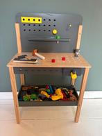 Houten Werkbank met Gereedschap, Kinderen en Baby's, Ophalen of Verzenden, Zo goed als nieuw