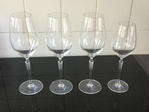 Schott Zwiesel rode wijnglazen en witte wijnglas, bewerkt!, Verzamelen, Glas en Borrelglaasjes, Zo goed als nieuw, Overige typen