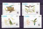 Cuba 1992 postfris vogels wwf, Postzegels en Munten, Verzenden, Postfris, Midden-Amerika