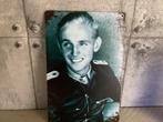 Metalen wandbordje 20x30 Luftwaffe piloot Duitsland WO2, Ophalen of Verzenden, Luchtmacht, Duitsland, Embleem of Badge