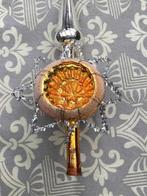 Piek 17 ,  Prachtige Goud Kleurige Deuk Piek Met Tinsel, Ophalen of Verzenden, Zo goed als nieuw