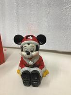 Mickey Mouse Kerst Decoratie met Kaars in Doos Vintage Disne, Diversen, Kerst, Ophalen of Verzenden, Zo goed als nieuw