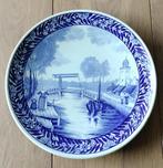 Delfsblauw bord Royal Boch 25cm, Ophalen of Verzenden