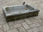 Antieke hardstenen wasbak i.z.g.s. 72x50x15cm en diepte 8cm, Ophalen