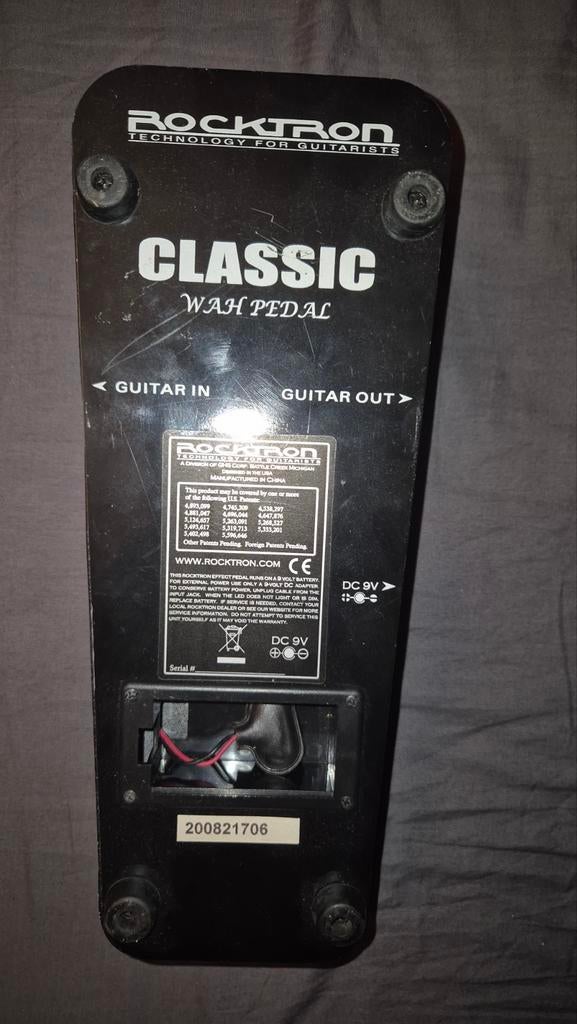 Rocktron Classic Wah Pedaal, Muziek en Instrumenten, Effecten, Ophalen