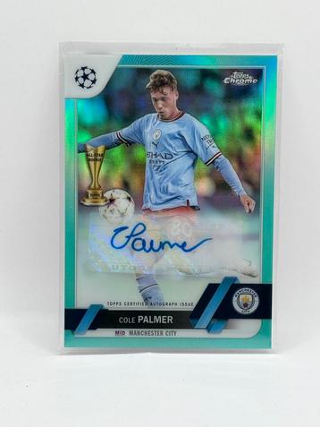 Cole Palmer - Topps Chrome - Auto /199 - Chelsea / Man city beschikbaar voor biedingen