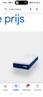 Matt Matrassen - Zo goed als nieuw, Ophalen, 90 cm, Eenpersoons, Zo goed als nieuw