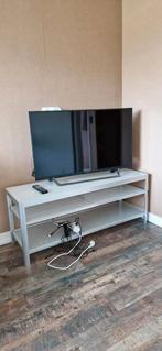 TV meubel game meubel melkglas 120 * 40 * 50 cm z.g.a.n., Huis en Inrichting, Ophalen, 100 tot 150 cm, Minder dan 100 cm, Modern
