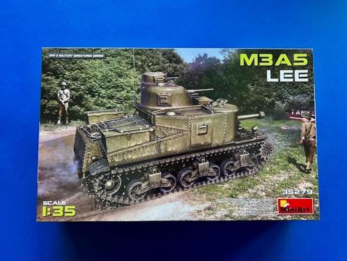 MiniArt	35279	M3A5 Lee	1/35, Hobby en Vrije tijd, Modelbouw | Auto's en Voertuigen, Nieuw, 1:32 tot 1:50, Overige merken, Ophalen of Verzenden