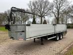 kuiper Be oplegger 9 ton met luiken en kraan (bj 2013), Overige brandstoffen, Origineel Nederlands, Bedrijf, Aanhangers en Opleggers