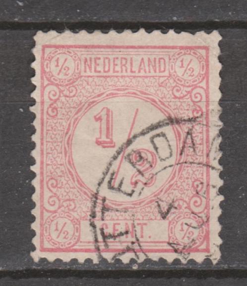 NVPH 30 gebruikt Cijfer 1876 ; OUD NEDERLAND P/STUK, Postzegels en Munten, Postzegels | Nederland, Gestempeld, T/m 1940, Verzenden