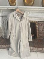 Grijs creme trenchcoat Nino 44/42, Kleding | Dames, Ophalen of Verzenden, Zo goed als nieuw, Maat 42/44 (L), Grijs