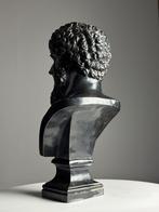 Borstbeeld Buste Lucius Verus zwart, Antiek en Kunst, Ophalen