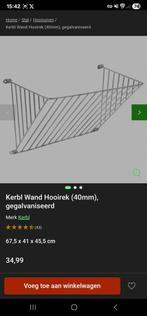 Kerbl Wand Hooirek (40mm), gegalvaniseerd, Ophalen, Kippenhok of Kippenren