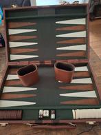 Backgammon in koffer, Ophalen of Verzenden, Zo goed als nieuw