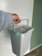 Tonnen met deksel, lichtgrijs, 10 l, Huis en Inrichting, Woonaccessoires | Prullenbakken, Ophalen of Verzenden, Zo goed als nieuw