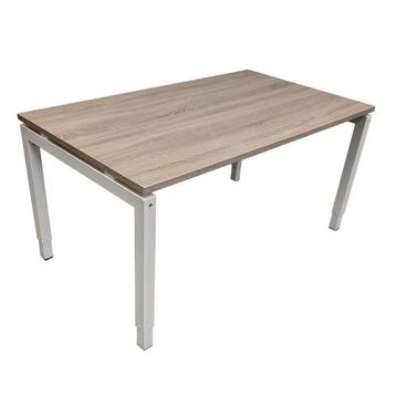 Vierpoot Slingerbureau Wit Patara Eiken Nieuw Blad B140xD80 beschikbaar voor biedingen