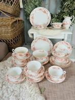 Samuel Radford 1862 antieke porseleinen koffie thee taart, Antiek en Kunst, Antiek | Servies compleet, Ophalen