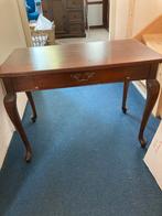 Vintage Houten Tafeltje met Lade, Ophalen, Gebruikt, Rechthoekig, Hout