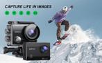 Surfola SF230, Action Camera 4K WiFi 30FPS 20MP Waterdicht, Ophalen of Verzenden, Nieuw, Overige merken