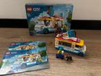 Lego City 60253 IJswagen, Ophalen of Verzenden, Zo goed als nieuw, Complete set, Lego