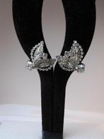 Oorbellen Weiss blaadjes model/kristal rijnsteentjes, Sieraden, Tassen en Uiterlijk, Antieke sieraden, Verzenden, Overige materialen
