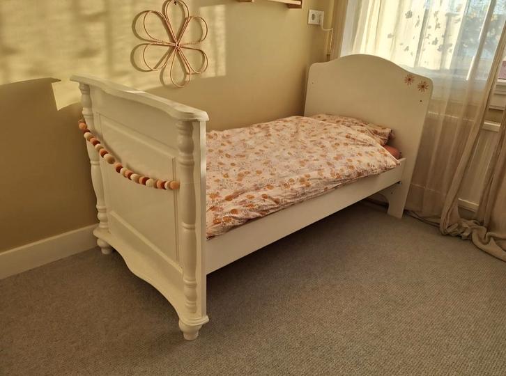 Peuterbed / Ledikant 140x70 met matras, Kinderen en Baby's, Kinderkamer | Bedden, Gebruikt, 140 tot 160 cm, 70 tot 85 cm, Matras