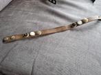Noosa armband bruin maat S, Ophalen of Verzenden, Zo goed als nieuw, Bruin, Leer