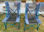 Quechua lichtgewicht camping stoel 2x, Ophalen, Zo goed als nieuw, Campingstoel