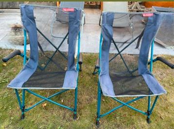 Quechua lichtgewicht camping stoel 2x beschikbaar voor biedingen