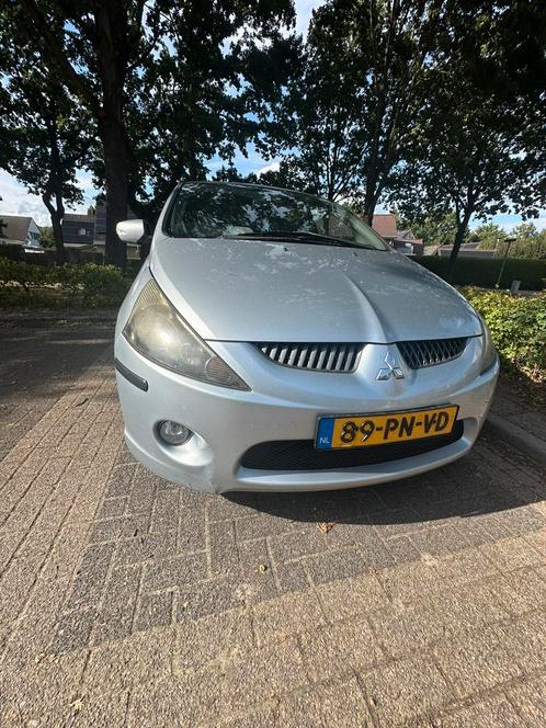 Mitsubishi Grandis 2.4 Mivec 6 2004 Grijs, Auto's, Mitsubishi, Particulier, Grandis, Airconditioning, Benzine, Euro 4, D, MPV