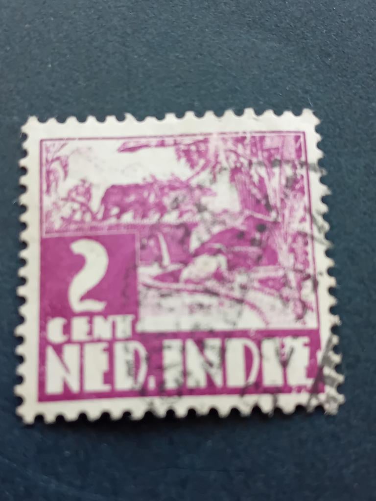 Postzegel 2 cent Ned. Indië, Ophalen of Verzenden